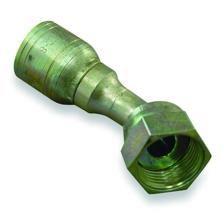 Weatherhead 10Z-A30 - Crimp Fitting,90 deg.,5/8" I.D.,1",F,ORS