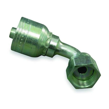 Eaton Aeroquip 1AA10FRB10 - Crimp Fitting,90 deg.,5/8" I.D.,1",F,ORS