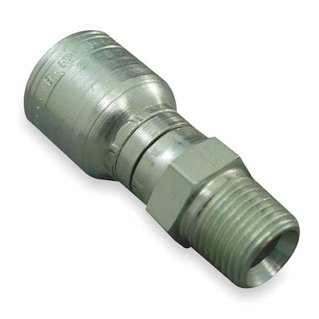Weatherhead 06Z-J06 - Crimp Fitting,3/8" I.D.,3/8",M,NPTF