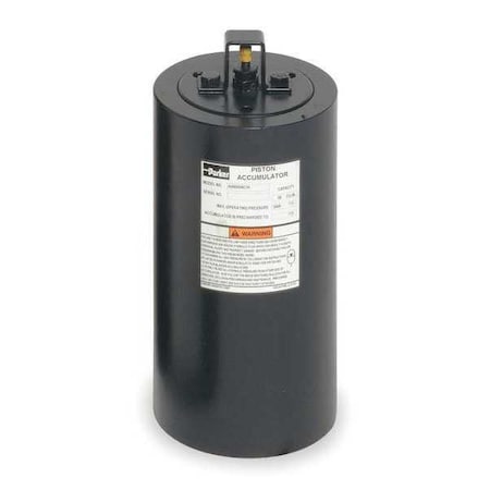 Parker A3N0116D1KGRG - Piston Accumulator,0.5 Gal,1 1/16-12 SAE