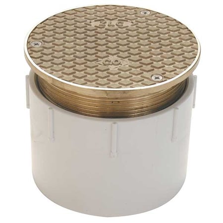 Zurn CO2450-PV2 - Floor Cleanout,Adjustable,Pipe Dia 2 In