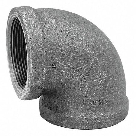 Anvil 0310010004 - 90 Degree Reducing Elbow 90 Degree Reducing Elbow, 1-1/2" x 3/4" Pipe, FNPT, Malleable Iron