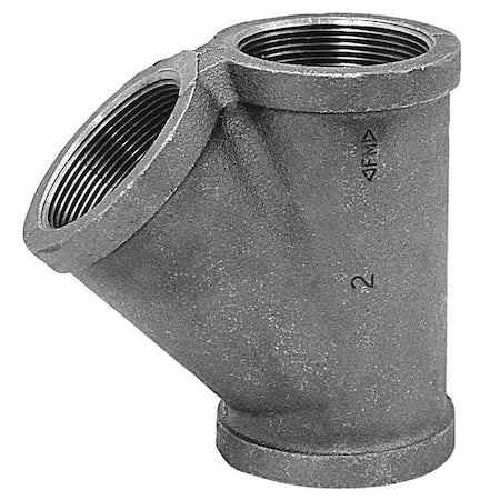 Anvil 0310066600 - Wye Wye, 1/2" Pipe, FNPT, Malleable Iron, Class 150
