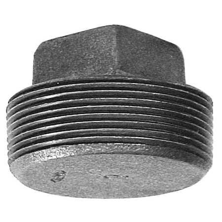 Anvil 0318901485 - Square Head Plug Square Head Plug, 1/4" Pipe, MNPT, Malleable Iron, Class 150