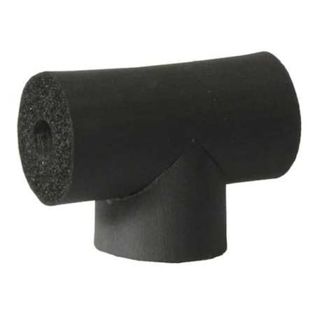 K-Flex Usa 801-T-100238 - 2-3/8" x 1" Elastomeric Tee Pipe Fitting Insulation, 1" Wall