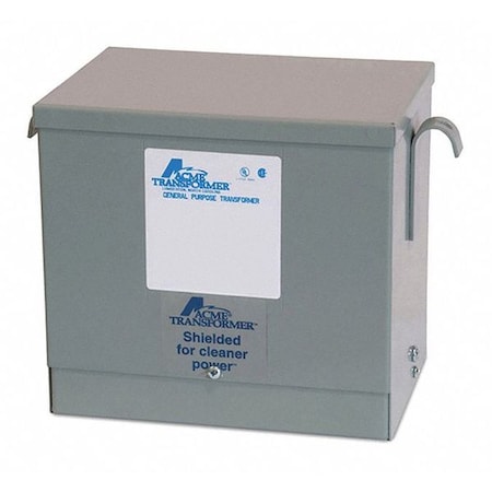 Acme Electric T2A533291S - Low Voltage Distribution Transformer, 6 k VA, NEMA 3 R, 120/240 V, 480 V AC