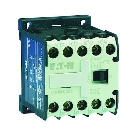 Eaton XTRM10A22TD - IEC Mini Control Relay,2 NO/2 NC,24 VDC,10 A