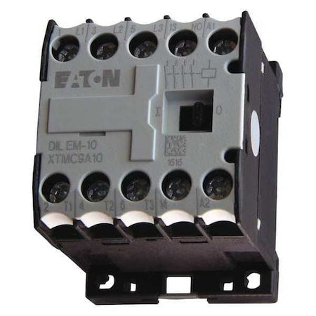 Eaton XTMC9A10T - IEC Miniature Magnetic Contactor, 1 NO, 24 V AC, 3 P, Non-Reversing, Screw