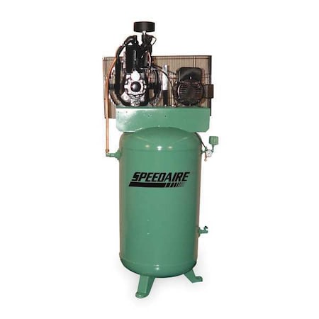 Speedaire 4XA65 - Electric Air Compressor,2 Stage,7-1/2 HP