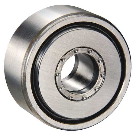 Ina NATV17-PP-A - Double Sealed Track Roller, Crowned Yoke, Alloy Steel, 40 mm Dia, 20 mm Wd, 17 mm Bore Dia