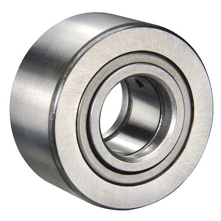 Ina NUKR47-A - Double Sealed Track Roller, Crowned Stud, Alloy Steel, 47 mm Dia, 24 mm Wd