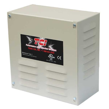 Kdr-Line Reactors KDRMA24L1E01 - Input Reactor, Low Z, 208/240 V, 4.6 A, ULType1