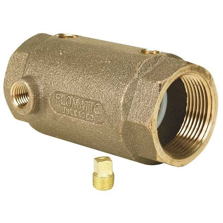 Campbell 4062EVFD - 1-1/4" FNPT Lead Free Brass Spring Check Valve