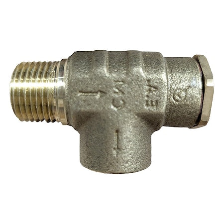 Campbell RV3NLF - Relief Valve,3/4 x 1/2 In,75 psi,Brass