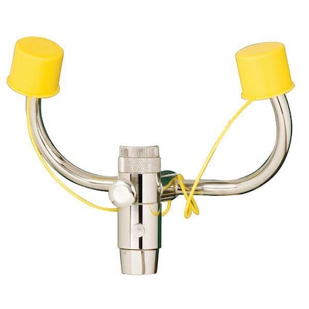 Bradley S19-200B - Plumbed Eyewash, Faucet Mount, Plumbed, 5 1/4 in H., 7 2/3 in W
