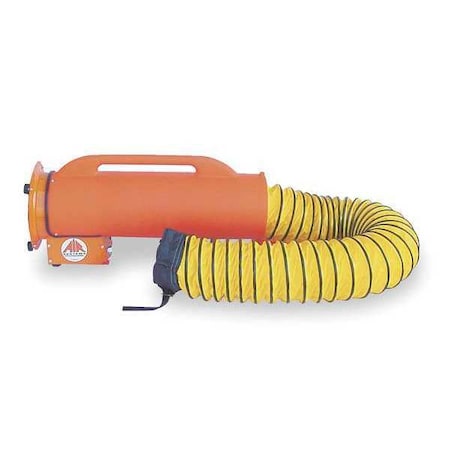 Air Systems Intl SVF-15ACAN - Confined Space Fan,Orange/Yellow,17" W