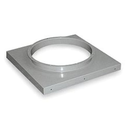 Dayton 166306 - Steel 64"L, 6"H, 64"W Tubeaxial Curb Cap