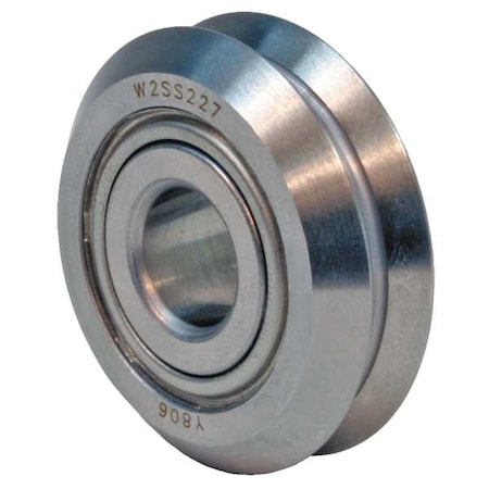 Bishop-Wisecarver W2SS227 - Yoke Roller,1 13/64in Dia,Dbl Shield