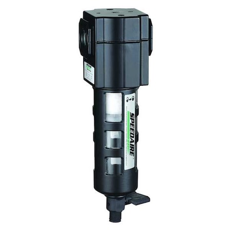 Speedaire 4ZL28 - Compressed Air Filter, 150 psi, 55 cfm, Pipe Size: 1/4" NPT