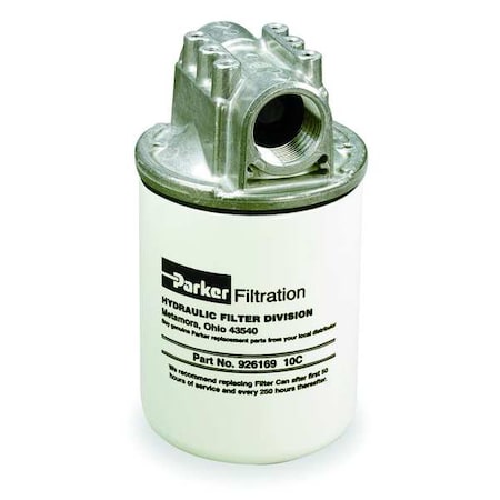 Parker 12AT103CBPCN12H - Hydraulic Filter, 3 Micron,Cellulose