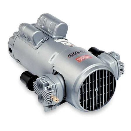 Gast 6HCA-12-M616NEX - Piston Air Compressor, 1 HP, 115/230 V, 1 Ph