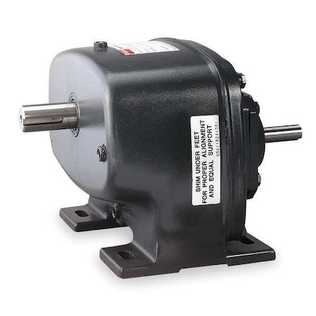 Dayton 4Z856 - Speed Reducer, Indirect Drive, 87:1
