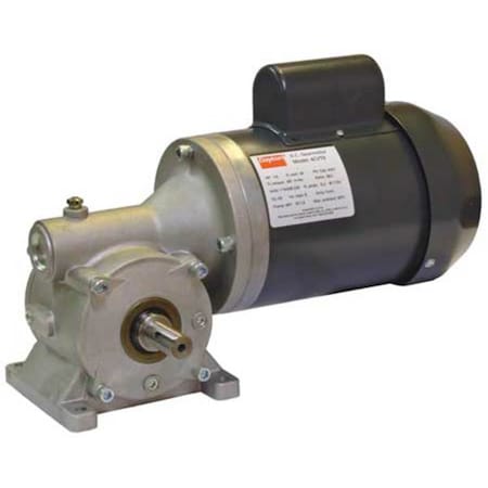 Dayton 4CUK7 - AC Gearmotor, 163 in-lb Max. Torque, 100 RPM Nameplate RPM, 115/208-230 V AC Voltage, 1 Phase