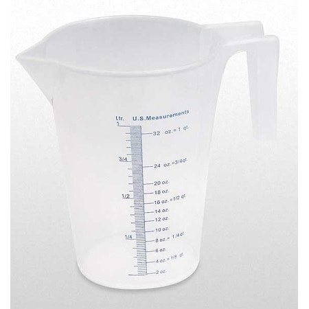 Funnel King 94130 - Measuring Container,Fixed Spout,1 Quart