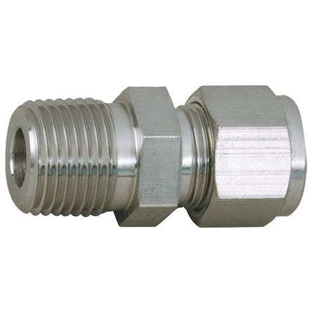 Parker 6MTC8N-316 - 1/2" x 3/8" A-LOK x MNPT SS Thermocouple Connector