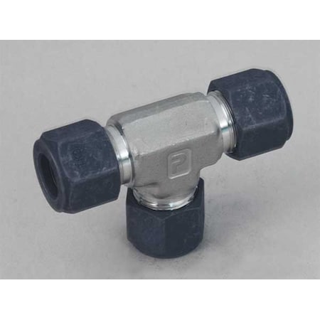 Parker 12-12-12 JBZ-SS - Tee, SS, Comp 3/4", Comp 3/4", Comp 3/4"