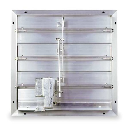 Dayton 3HHP4 - Mtrzd Damper,For Fan Dia. 12",100-240 V