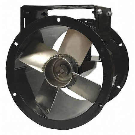 Dayton 7F930 - 12" Tubeaxial Fan w/ Motor & Drive Pkg, 115/230 VAC