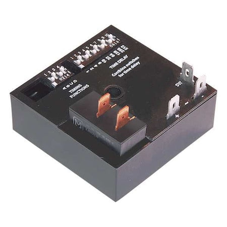 Airotronics MC1004531J - Multifunction Time Delay Relay, Square, 5 Functions 120 V AC, SPST-NO