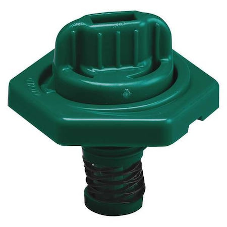 Trico 24019 - Breather Vent,HDPE,1.50 in. L,Dark Green
