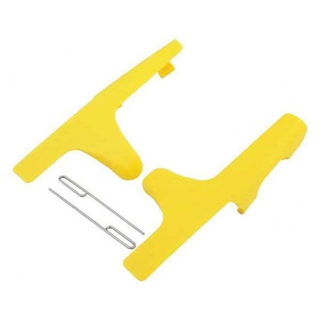 Bradley S45-2676 - Eye and Face Wash Cover Kit, Plastic, Yellow, For Use With, Eye/Face Wash