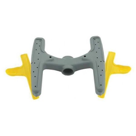 Bradley S05-192 - Eye and Face Wash Assembly, Spray Head with Dust Covers, For Eyewashes