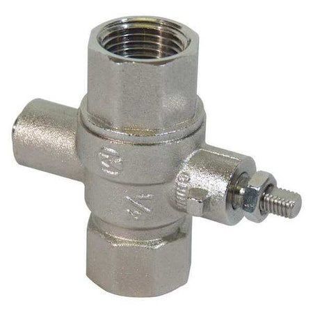 Bradley S27-328 - Ball Valve, On/Off, Stainless Steel, 1/2 in Inlet Pipe Size