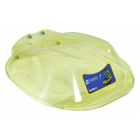 Bradley S90-390GR - Plastic Bowl Cover Assembly, Plastic, Yellow, For Use With, Eye/Face Wash