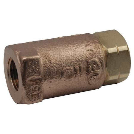 Apollo Valves 61LF50301 - 1/2" FNPT Lead Free Bronze Ball Cone Check Valve