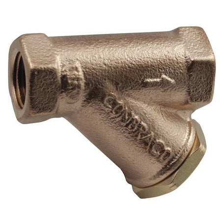 Apollo Valves 59LF405P2 - Y Strainer, 1" Pipe, MNPT x FNPT, Lead Free Bronze, 400 psi at 210 Degrees F WOG