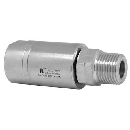 Mosmatic 30.053 - Rotary Union,Straight,Brass,3/8"Threaded