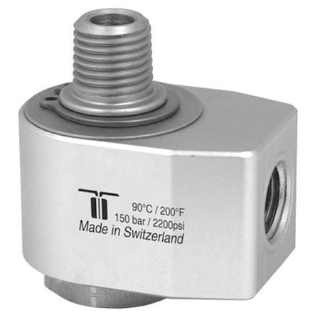 Mosmatic 40.019 - Rotary Union,WDG,NPTF x Male,3/8 x 1/4 In