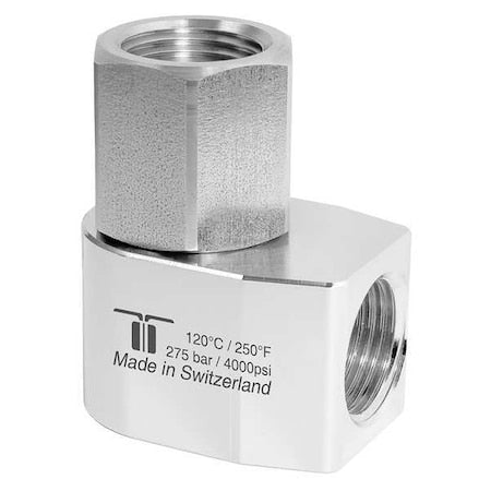 Mosmatic 43.354 - Rotary Union,Elbow,Brass,1/2"Threaded