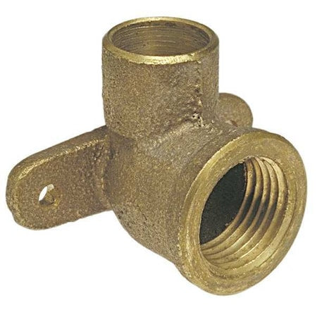 Nibco 707-3-5R-LF 1/2X3/8 - Elbow, Bronze, Cup 1/2 in, FNPT 3/8 in
