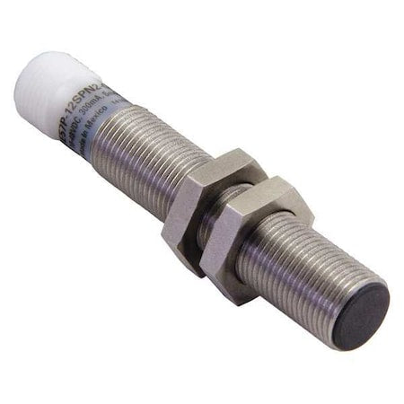 Eaton E57P-12SPN2-Q - Cylindrical, Inductive Proximity Sensor, 12 mm Dia., Stainless Steel, Micro, 3 Wires, Shielded