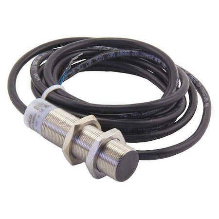 Eaton E57PS-18SNN5-C2 - Cylindrical, Inductive Proximity Sensor, 18 mm Dia., Stainless Steel, 2 m, Bare Wire, 3 Wires, Shielded