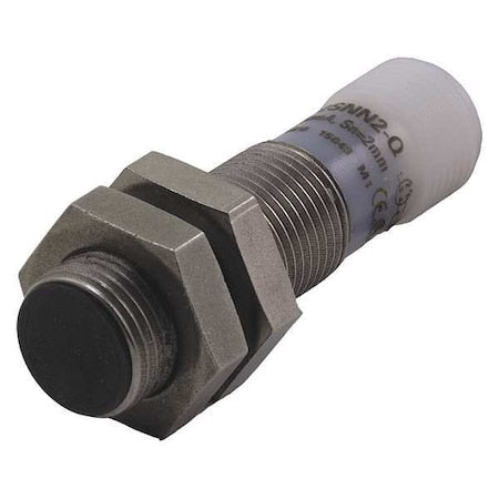 Eaton E57PS-12SPC2-Q - Cylindrical, Inductive Proximity Sensor, 12 mm Dia., Stainless Steel, Micro, 3 Wires, Shielded