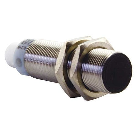 Eaton E57G-18UPN12-Q - Cylindrical, Inductive Proximity Sensor, 18 mm Dia., Stainless Steel, Micro, 3 Wires, Unshielded