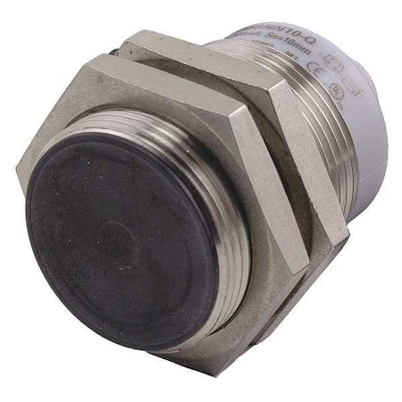 Eaton E57PS-30SPN10-Q - Cylindrical, Inductive Proximity Sensor, 30 mm Dia., Stainless Steel, Micro, 3 Wires, Shielded