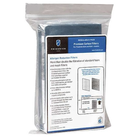Friedrich KWCFQ - Carbon Filter, PK3